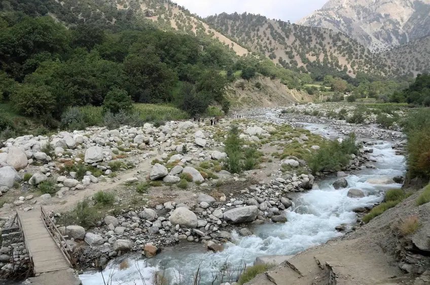 Kalash Valley nestled in the Hindu Kush mountain range, Chitral, Pakistan