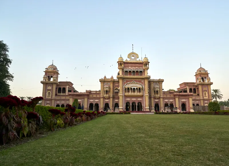 Faiz Mahal in Khairpur Sindh with palace architecture