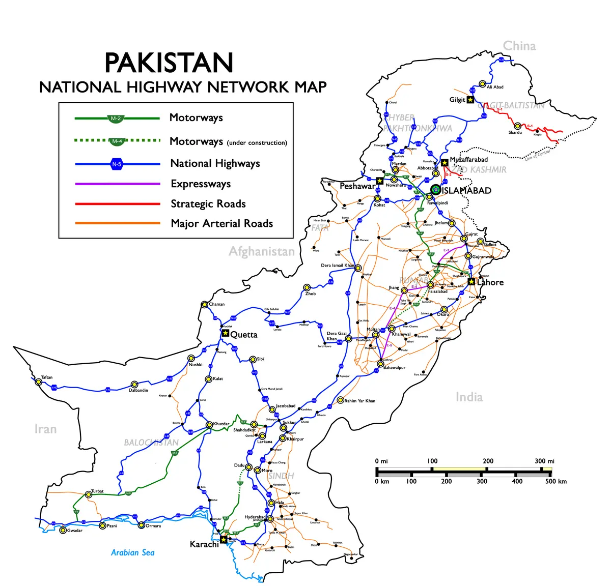 Pakistan national highway road trip through Sindh for tourism and cultural travel